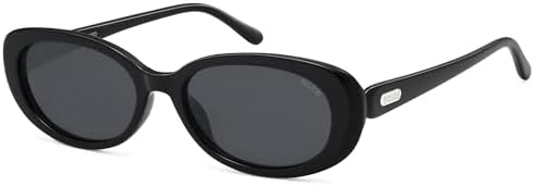 ONLYZILLA Retro Classic Oval Sunglasses for Women and Men Small