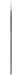 da Vinci Oil & Acrylic Series 1210 Oil Paint Brush, Liner Kolinsky Red Sable, Size 0 (1210-0)