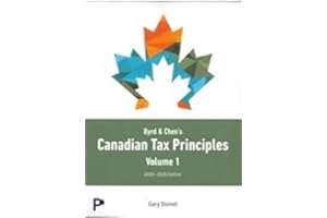 Canadian Tax Principles, 2024-2025 Edition + Volume 1 and Volume 2 + Study Guide + Access Card (Package)