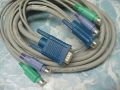 IBM NetBAY Console Cable 12ft 3.6m KVM cable - KVM cables (3.6 m, 15 pin HD D-Sub (HD-15) - M; 6 pin mini-DIN (PS/2) - M)