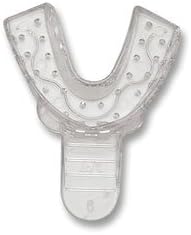 Vista Dental Products 311005 Vista Plastic Impression Tray #5 Sm/Upper 12/Pk