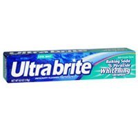 Ultra Brite Bk Sda Size 6z Ultrabrite Baking Soda & Peroxide Whitening Toothpaste, Pack of 2