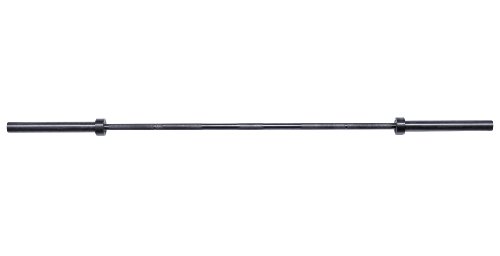 Steelbody 7 feet 45 lb. Olympic Weight Bar with Machined Bar Sleeves â€“ Black â€“ STB-75