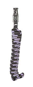 PFIFF Lead Rope, Grey/Purple/Black