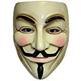 Guy Fawkes V Vendetta Mask Anonymous Fancy Cosplay Costume Guy Fawkes V Vendetta Mask Anonymous Fancy Cosplay Costume
