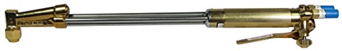 FlameTech 6218-F90 Heavy Duty Hand Cutting Torch, 18" Length, 90 Degree Head, A…