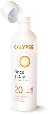 Calypso Once A Day Sun Lotion SPF20 200ml | 8 Hours Protection | 4 Star UVA view 3