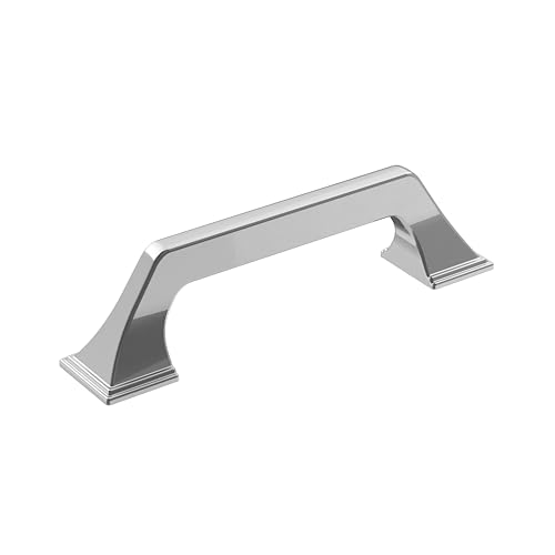 Amerock | Cabinet Pull | Polished Chrome | 3-3/4