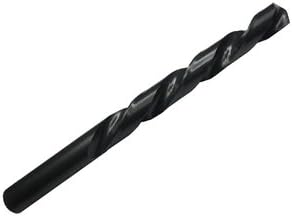 6 Pcs, #49 Hss Black Oxide Jobber Length Drill Bit, Qualtech, Dwdn49, Flute Length: 1"; Overall Length: 2"; Shank Type: Round; Number Of Flutes: 2 Cutting Direction: Right Hand