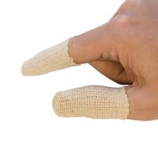 Cotton finger guards (pkg of 20)