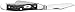 Case WR XX Pocket Knife Rough Black Jigged Synthetic Medium Stockman Item #18222 - (6318 SS) - Length Closed: 3 5/8 Inches