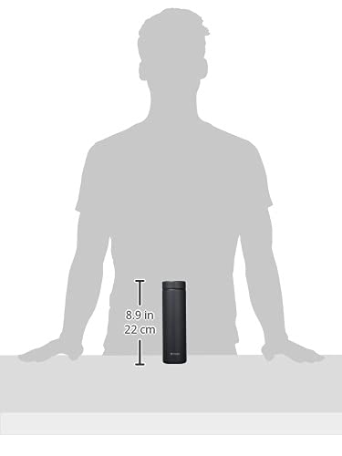 Tiger Thermos Water Bottle Screw Mug Bottle 6 Hours Hot and Cold Retention, 16.9 fl oz (500 ml), Can be Used at Home or Tumbler, Graphite MMZ-A502KG