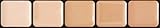 HD High-Definition Glamour Creme Palette, Warm #1