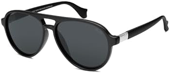 Eco-Friendly Polarized Square Sunglasses with Ocean Design Recycled Materials SOJOS Ocean Collection Classic Polarized Square Sunglasses  main image 3