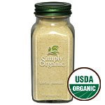 Simply Organic Garlic Powder ORGANIC 3.64 oz bottle (a)