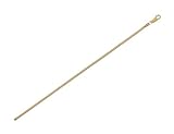 2mm thick 18K gold plated on solid sterling silver 925 stamped Italian round SNAKE chain necklace chocker bracelet anklet with lobster claw clasp jewellery jewelry - Available in lengths: inch 6