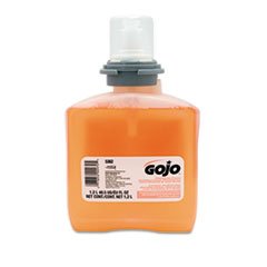 Gojo Soap Refill,for TFX Disp,Antibacterial,2/CT,w/Vitamin E/Aloe