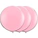 PMU Premium Latex Balloons - Jumbo Size Balloons for Birthdays, Wedding Parties, Baby Shower, Indoor & Outdoor Party Events & Decoration Supplies - Made in USA, 36 Inch Baby Pink, Pkg/3