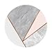 iPhone 6/6s case Marble, AKNA High Impact Flexible Silicon Case for Both iPhone 6 & iPhone 6s [Pink Marble Geometric] (920-U.S)