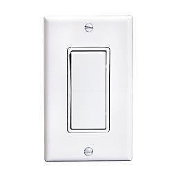 Wireless Light Switch - DECORATOR ROCKER SWITCH ONLY (Relay Not Included)