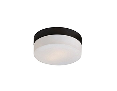 Radionic hi tech k_fm_5727 stephanie 1 light bronze flushount, 7"
