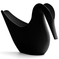 Qualy Swan Watering Can black