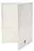 50-Pack White Glossy Twin Pocket Folders