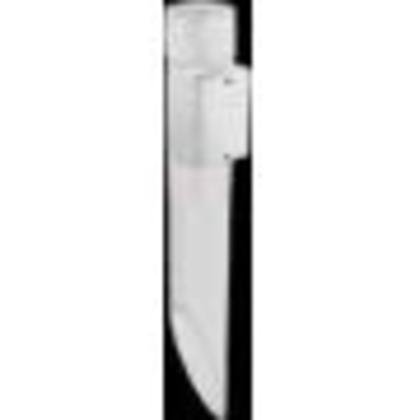 RAB Lighting MPPB Mighty Post Plus with Adapter, 26-1/2" Height, Black