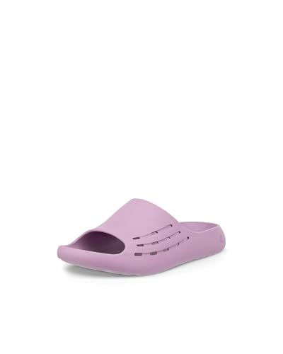 ECCO Unisex Cozmo Perforated Slide Sandal, LAVENDER MIST, 9-9.5 Men/12-12.5 Wom…