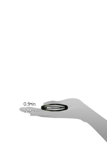 Scunci No-slip Grip Oval Snap Clips, 3 Count