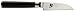 Shun DM-0714 Classic Straight Vegetable Knife, 3.5 inch VG-MAX Steel Blade, Handcrafted in Japan, DM0714, 3.5