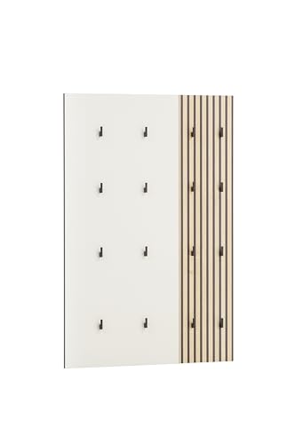 Schildmeyer Alexa, Wood Composite, Acoustic Panel Decor/Cream Beige, Hook Panel Set