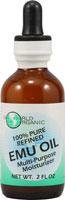 World Organics: Emu Oil 100% Pure W/Dropper, 2 oz