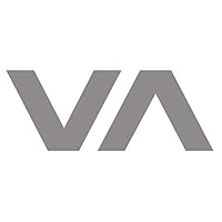 spdecals RVCA VA Car Window Vinyl Decal Sticker (Silver, 6")