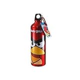 Angry Birds 24 Ounce Aluminum Water Bottle with Carabiner Assortment