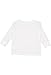 RABBIT SKINS Toddler 100% Cotton Fine Jersey Long Sleeve Tee, White, 2T