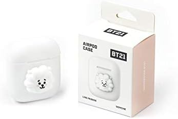 BTS BT21 Official Merchandise ROYCHE X BT21 RJ_AIRPODS CASE + Extra BTS PHOTOCARDS