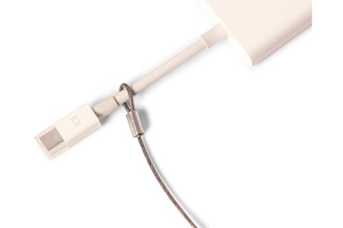 Universal CableTether - Custom Length Cable Tethers (10 Pack) | Do-It-Yourself, Adjustable, Secure Conference Display Adapters, Mac Adapters, VGA Adapters