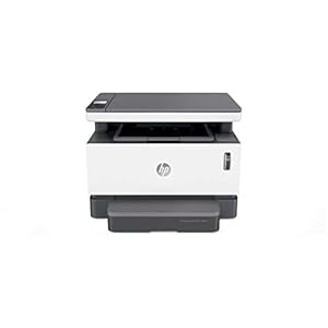 HP 5HG93A#B19 Neverstop Laser 1202nw Laserdrucker (nachfüllbarer Laserdrucker, Scanner, Kopierer, WLAN, LAN, Airprint…