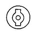 Fit Price Pfister Single Acrylic Avante Tub/Shower Handle 940-950A - By PlumbUSA