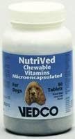 NutriVed Chewable Vitamins 60 tablets for dogs by Nutrived