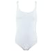 YiZYiF Men's Soft Smooth Freestyle Wrestling Singlet Bodysuit Underwear White Medium