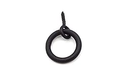 1 5/8" Black Cast Iron Ring Pull Shutter Ring Pull