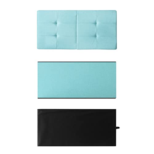 Otto & Ben Mellow Folding Box Chest with SMART LIFT Top Upholstered