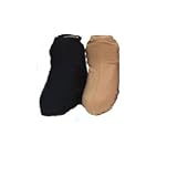 Black Lycra Skate Boot Covers