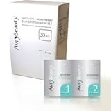 Avry Jelly Spa Pedicure Pedi Foot Bath Set - PEARL GLOW 30 Set Case