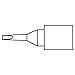 Hakko Solder Tip, Chisel, 0.6 x 6mm, Micro, FM-2032