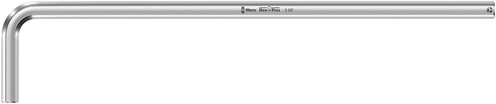 Wera 05022122001 950 L HF Angled Wrench Chrome-Plated 5.0 mm