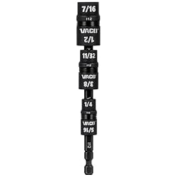 VACO VAC1070 Impact Driver, 7-in-1 SAE Multi-Bit