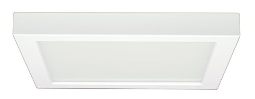 Satco Products S9343 Blink Flush Mount LED Fixture, 18.5W/9", White